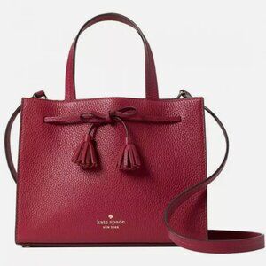 Kate Spade Hayes small satchel cranberry cocktail - Brand NEW